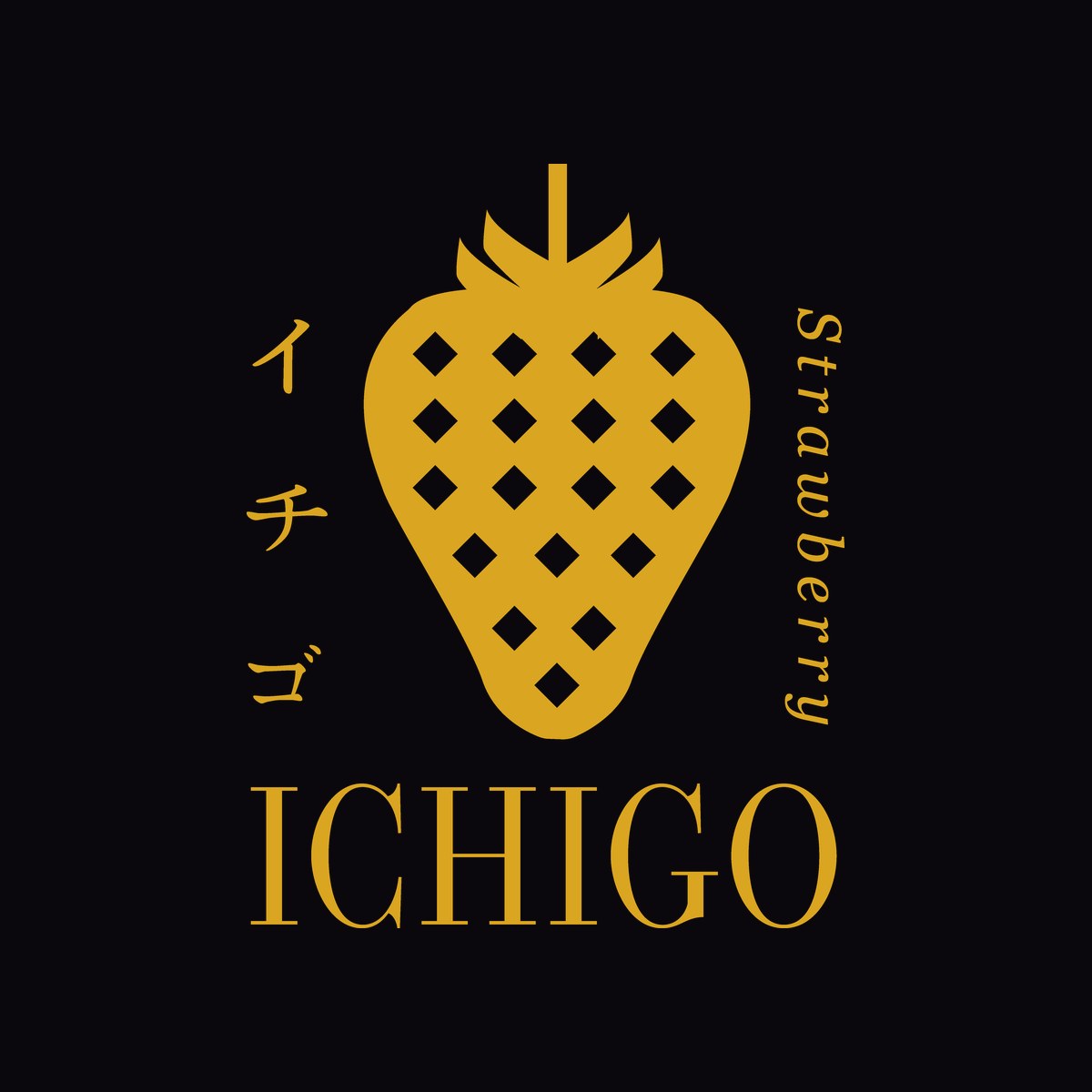 علامة ICHIGO التجارية على الصندوق